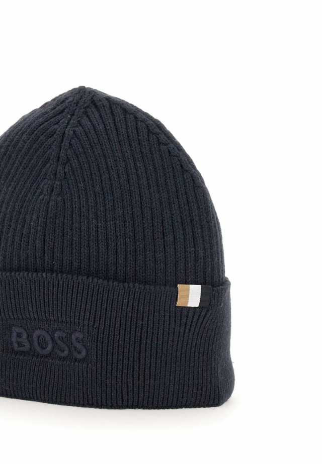 HUGO BOSS ヒューゴボス ブルー BLUE 帽子 メンズ 秋冬2023 50497956 404 【関税・送料無料】【ラッピング無料】  ia｜au PAY マーケット