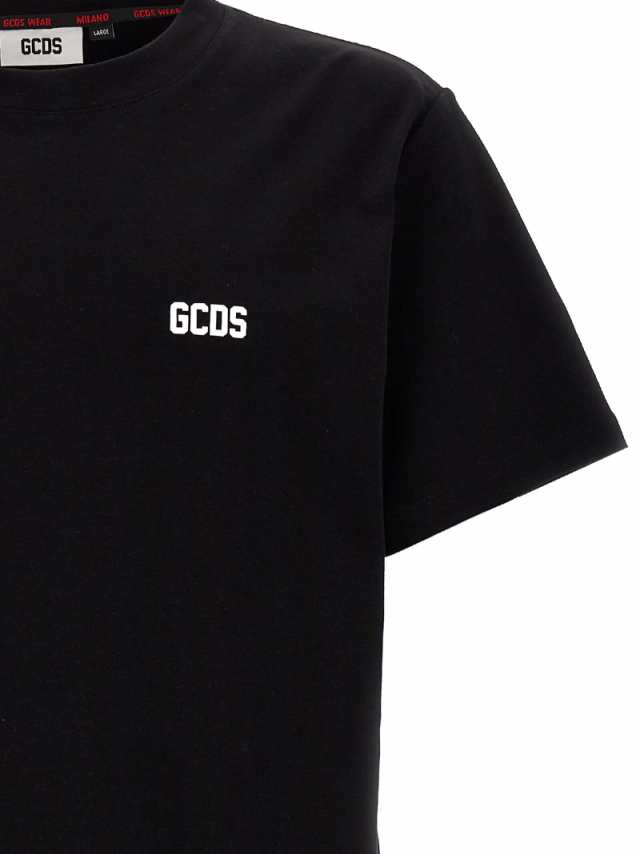 GCDS ジーシーディーエス Black Tシャツ メンズ 秋冬2023 FW23M130117 02 【関税・送料無料】【ラッピング無料】  ia｜au PAY マーケット