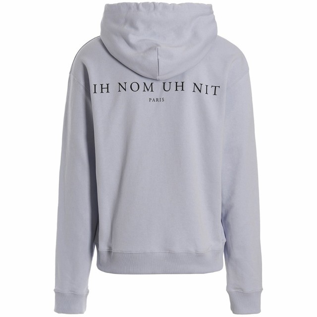 IH NOM UH NIT インノミネイト Purple Mask Roses ＆ Logo hoodie