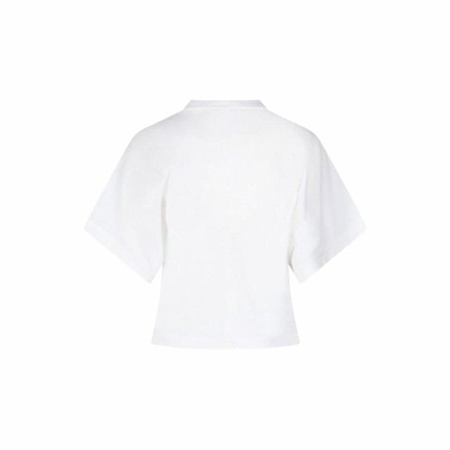 ALAIA アライア WHITE Tシャツ レディース 春夏2023 AA9H02913J010 009