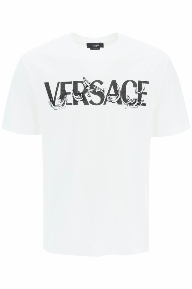 VERSACE ヴェルサーチ Tシャツ メンズ 秋冬2023 1006974 1A04949 1W010