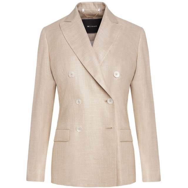 KITON キートン ベージュ BEIGE ジャケット レディース 春夏2023