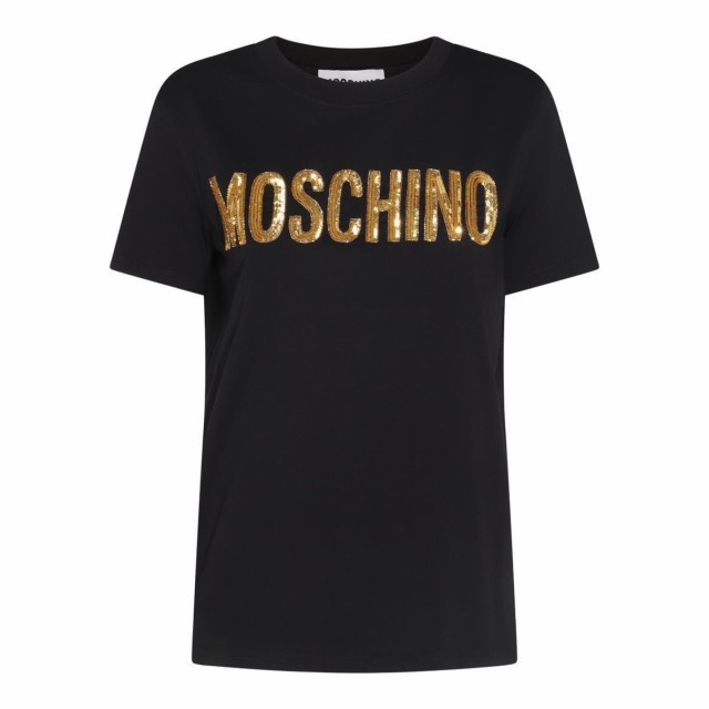 MOSCHINO モスキーノ ブラック Nero Tシャツ レディース 秋冬2023 A07125541 1555  【関税・送料無料】【ラッピング無料】 ia｜au PAY マーケット