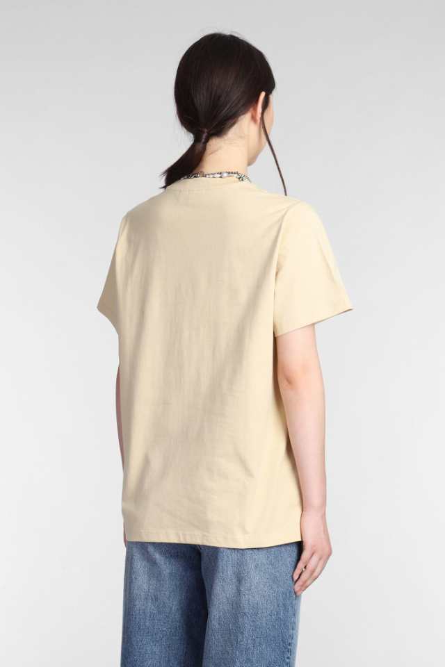 GANNI ガニー ベージュ beige Tシャツ レディース 秋冬2023 T3531531