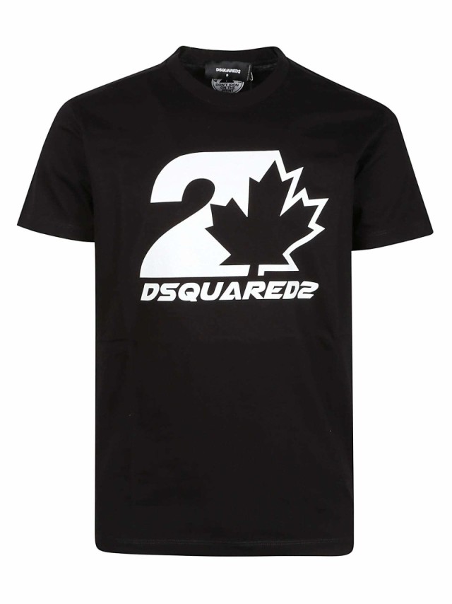 DSQUARED2 ディースクエアード ブラック Nero Tシャツ メンズ 秋冬2023 S74GD1157 S23009900  【関税・送料無料】【ラッピング無料】 ia｜au PAY マーケット