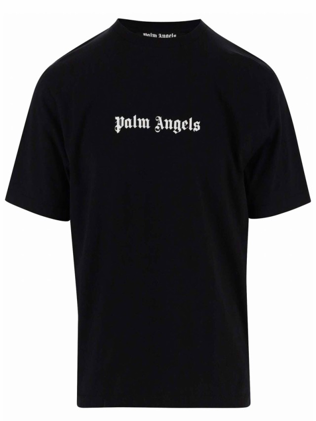 PALM ANGELS パーム エンジェルス ブラック Nero Tシャツ メンズ 秋冬2023 PMAA089F23JER002 1001  【関税・送料無料】【ラッピング無料】｜au PAY マーケット