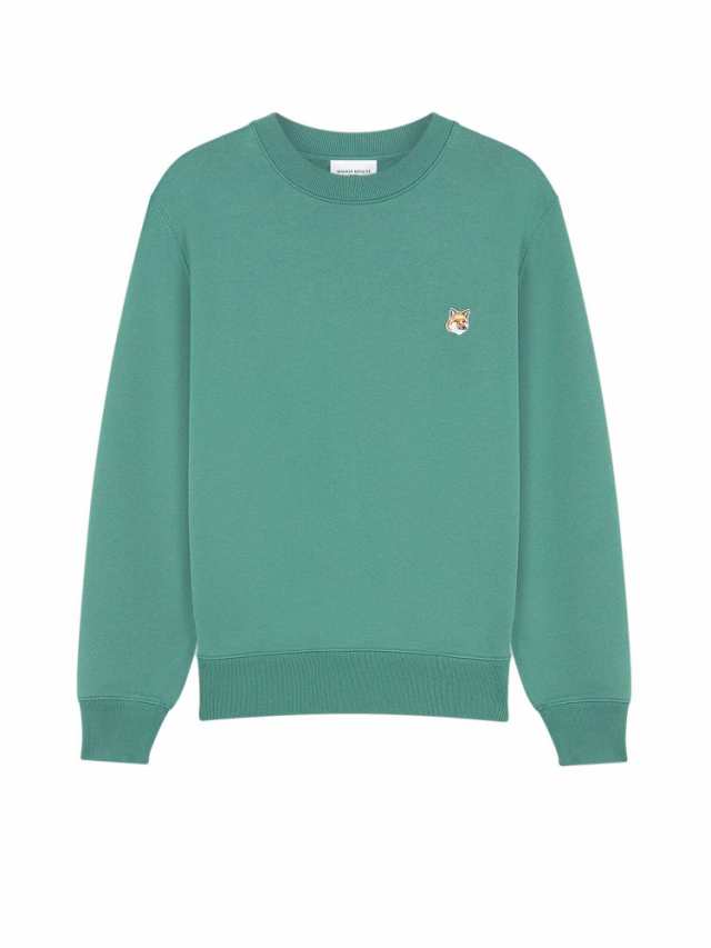 MAISON KITSUNE メゾン キツネ グリーン GREEN トレーナー メンズ 秋冬2023 LM00301 KM0001P315  【関税・送料無料】【ラッピング無料】 i｜au PAY マーケット