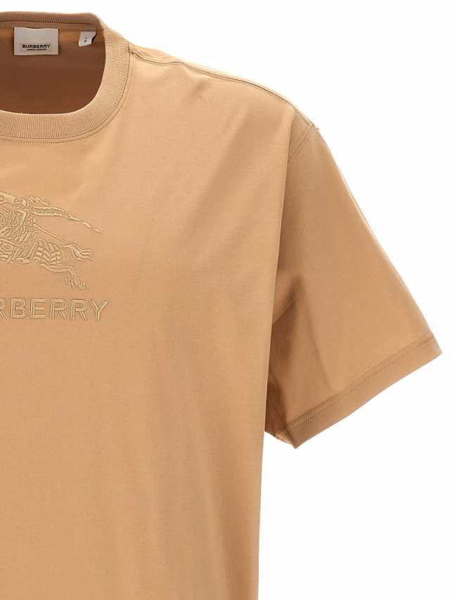 BURBERRY バーバリー ベージュ Beige Tシャツ メンズ 秋冬2023