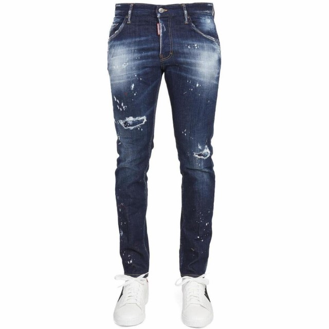 DSQUARED2 ディースクエアード ブルー DENIM デニム メンズ 春夏2023 S74LB1232_S30342470  【関税・送料無料】【ラッピング無料】 ia｜au PAY マーケット