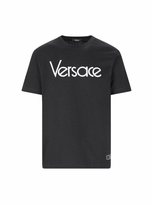 VERSACE ヴェルサーチ Black Tシャツ メンズ 秋冬2023 1012545 1A09028 1B000  【関税・送料無料】【ラッピング無料】 ia｜au PAY マーケット