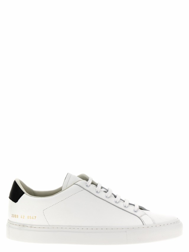 COMMON PROJECTS コモン プロジェクト ホワイト Bianco スニーカー メンズ 秋冬2023 2389 0547  【関税・送料無料】【ラッピング無料】 ia｜au PAY マーケット