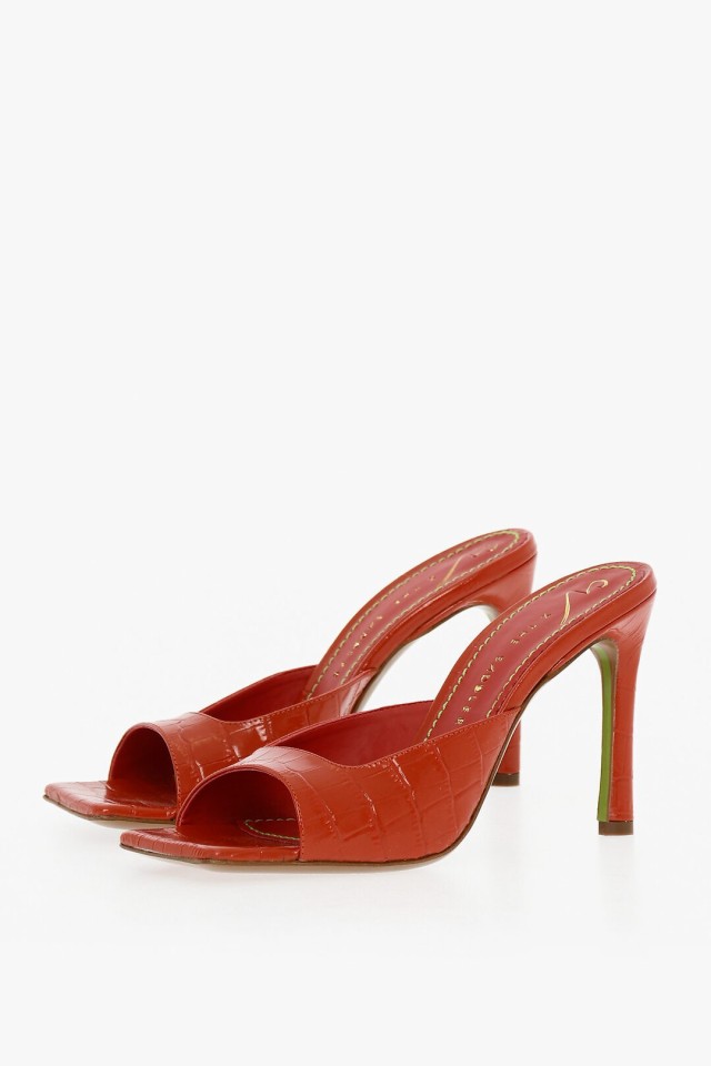 THE SADDLER ザ　サドラー Red パンプス CVXTS1011 RED レディース PRINTED LEATHER SANDALS  HEEL 10 CM 【関税・送料無料】【ラッピング｜au PAY マーケット