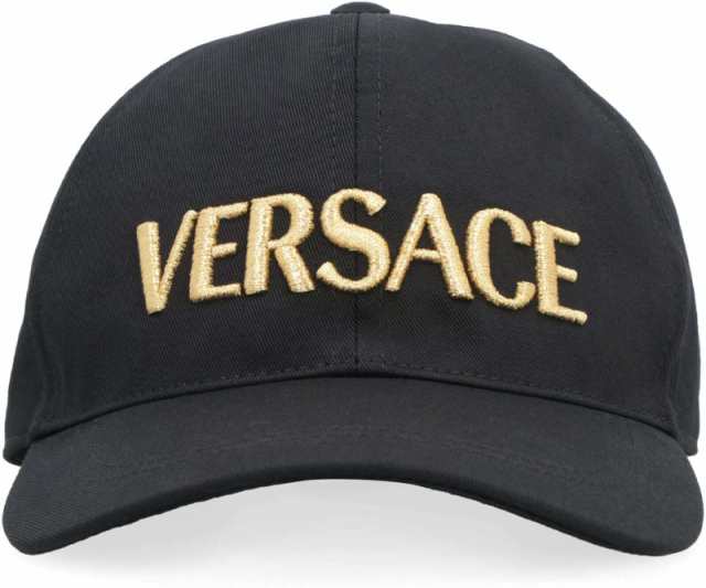 VERSACE ヴェルサーチ ブラック black 帽子 メンズ 春夏2023