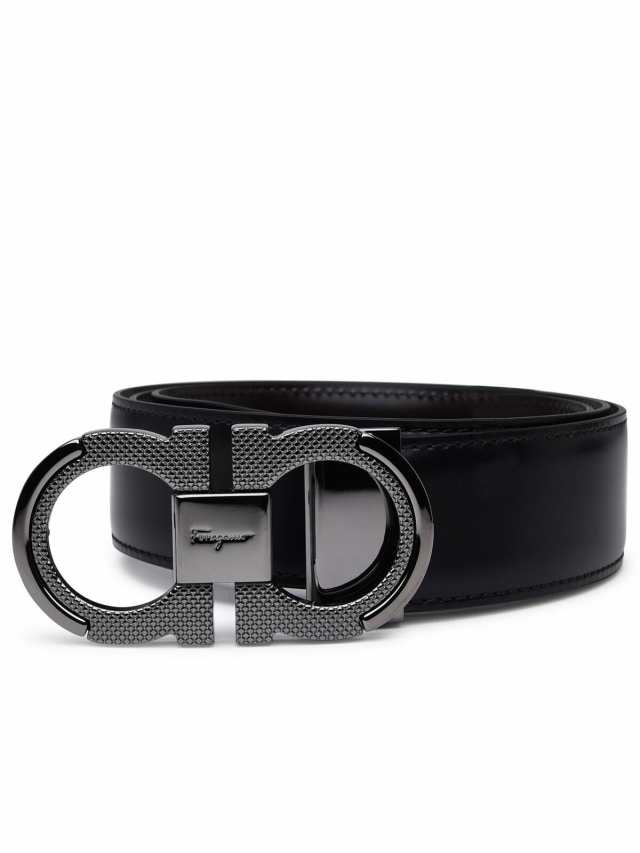 FERRAGAMO フェラガモ ブラック Black ベルト メンズ 秋冬2023 67A282 0742648004  【関税・送料無料】【ラッピング無料】 ia｜au PAY マーケット