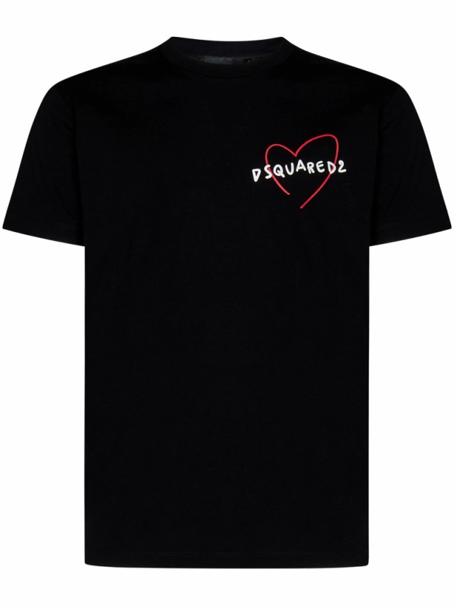 DSQUARED2 ディースクエアード ブラック Black Tシャツ メンズ 秋冬2023 S74GD1162S23009 900  【関税・送料無料】【ラッピング無料】 ia｜au PAY マーケット