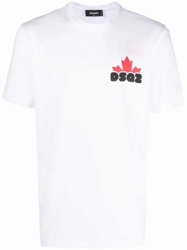 DSQUARED2 ディースクエアード Bianco Tシャツ メンズ 秋冬2023