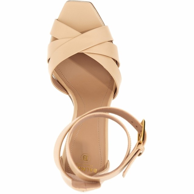 BALMAIN バルマン Beige Ava sandals サンダル レディース 春夏2023 AN0UH851LVIT0AP  【関税・送料無料】【ラッピング無料】 ju｜au PAY マーケット