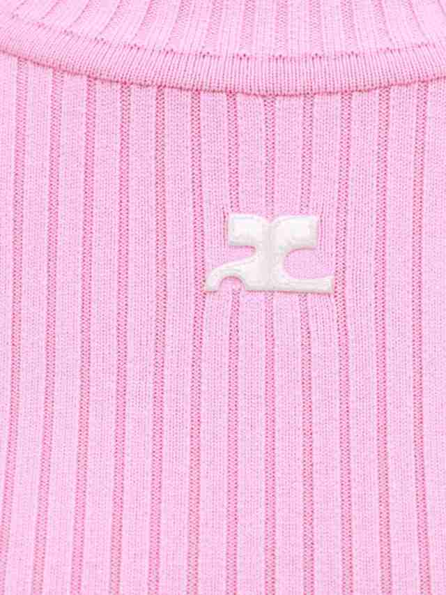 COURREGES クレージュ ピンク Pink ニットウェア レディース 秋冬2023 422MPU022FI0001 5000  【関税・送料無料】【ラッピング無料】 ia｜au PAY マーケット