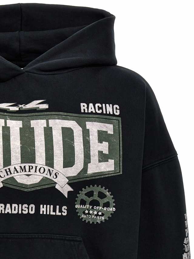 RHUDE ルード ブラック Nero トレーナー メンズ 秋冬2023 RHFW23HO10012610 0610  【関税・送料無料】【ラッピング無料】 ia｜au PAY マーケット