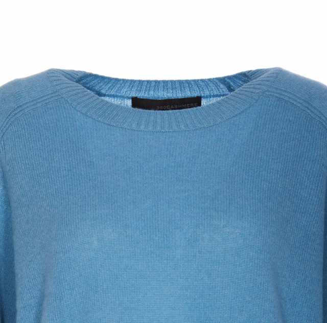 360CASHMERE 360カシミア ブルー Blue ニットウェア レディース 秋冬