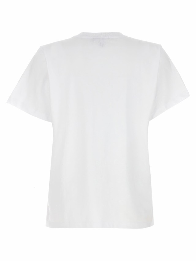 GANNI ガニー White Tシャツ レディース 秋冬2023 T3637 151 【関税