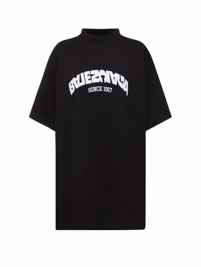 BALENCIAGA バレンシアガ ブラック Black Tシャツ レディース 秋冬2023 739028TPVF9 1070  【関税・送料無料】【ラッピング無料】 ia｜au PAY マーケット