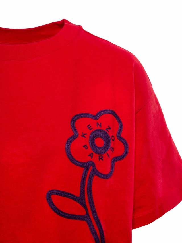 KENZO ケンゾー Tシャツ レディース 秋冬2023 FD62TS0664SY 22 CERISE 【関税・送料無料】【ラッピング無料】  ia｜au PAY マーケット