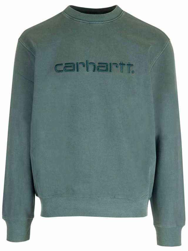 CARHARTT カーハート グリーン Green トレーナー メンズ 秋冬2023 I0317881N9.GD 【関税・送料無料】【ラッピング無料】  ia｜au PAY マーケット