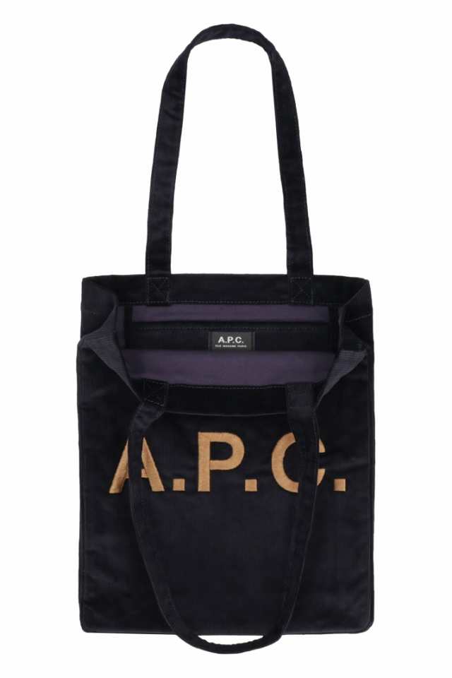 A.P.C アー ペー セー ブルー BLUE トートバッグ レディース 秋冬2023 COGXC M61442 IAJ  【関税・送料無料】【ラッピング無料】 ia｜au PAY マーケット