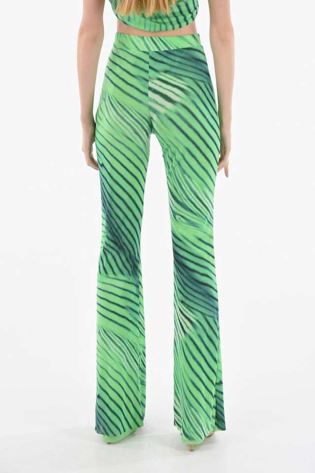 THE ANDAMANE パンツ TM110427A TJP083 MERMAID GREEN レディース PINTED STRETCHY PANTS  【関税・送料無料】【ラッピング無料】 dk｜au PAY マーケット