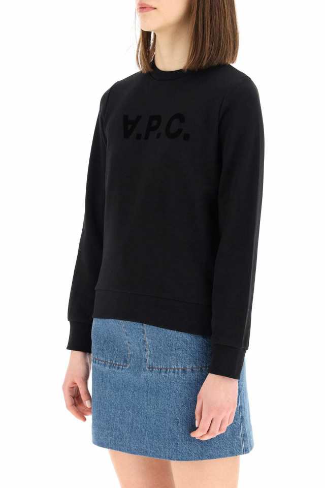 A.P.C アー ペー セー ブラック BLACK トレーナー レディース 秋冬2023