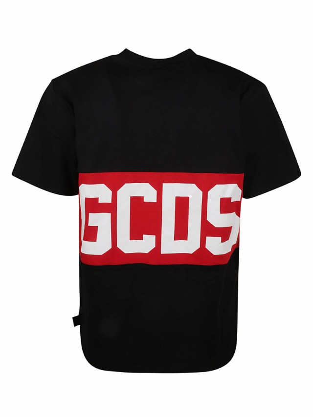 GCDS ジーシーディーエス Black Tシャツ メンズ 秋冬2023 CC94M130146-02 BLACK  【関税・送料無料】【ラッピング無料】 ia｜au PAY マーケット