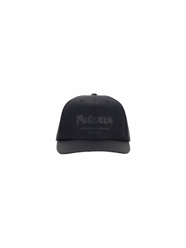 ALEXANDER MCQUEEN アレキサンダー マックイーン ブラック Black 帽子 メンズ 秋冬2023 667778 4404Q1000  【関税・送料無料】【ラッピン｜au PAY マーケット