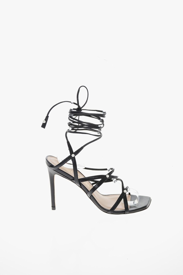 STUART WEITZMAN スチュアート ワイツマン パンプス ASTRID 100 S6946 BLK レディース SOFT-LEATHER  ASTRID 100 SANDALS WITH BEAD-DETAI｜au PAY マーケット