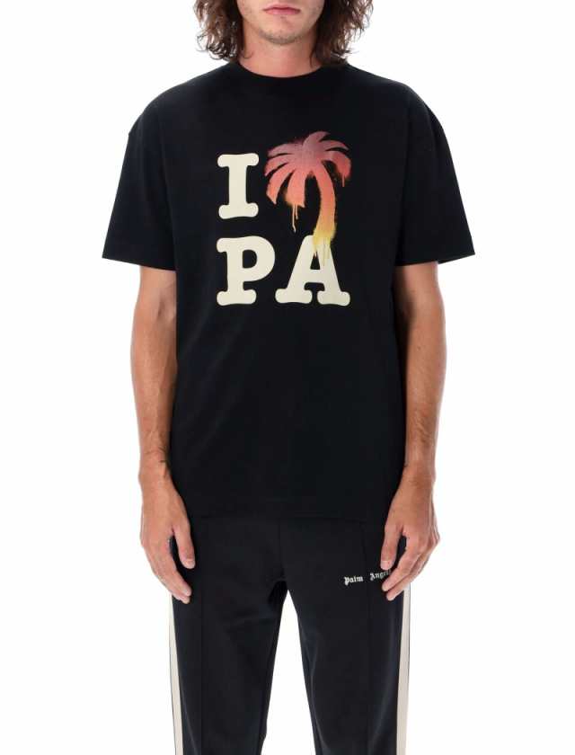 PALM ANGELS パーム エンジェルス ブラック BLACK Tシャツ メンズ 秋冬2023 PMAA001F23JER0011025  【関税・送料無料】【ラッピング無料】｜au PAY マーケット