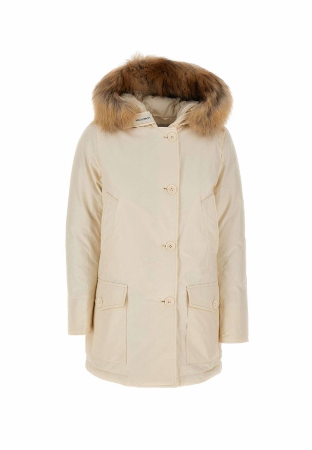 WOOLRICH ウールリッチ ホワイト WHITE コート レディース 秋冬2023 CFWWOU0540 FRUT0001MKC  【関税・送料無料】【ラッピング無料】 ia｜au PAY マーケット