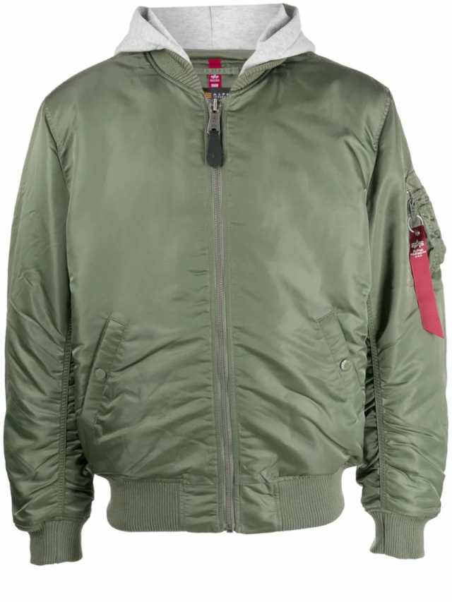 ALPHA INDUSTRIES アルファ インダストリーズ グリーン Verde ジャケット メンズ 秋冬2023 138105 01  【関税・送料無料】【ラッピング無｜au PAY マーケット