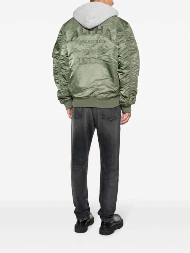 ALPHA INDUSTRIES アルファ インダストリーズ グリーン Verde ジャケット メンズ 秋冬2023 138105 01  【関税・送料無料】【ラッピング無｜au PAY マーケット