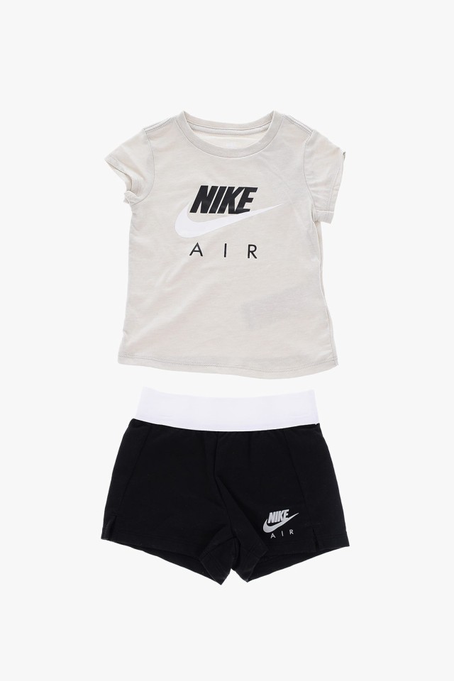 NIKE KIDS ナイキ ジャケット 36J616-023 ガールズ AIR DRAWSTRING WAIST SHORTS AND  CREW-NECK T-SHIRT SET 【関税・送料無料】【ラッピ｜au PAY マーケット