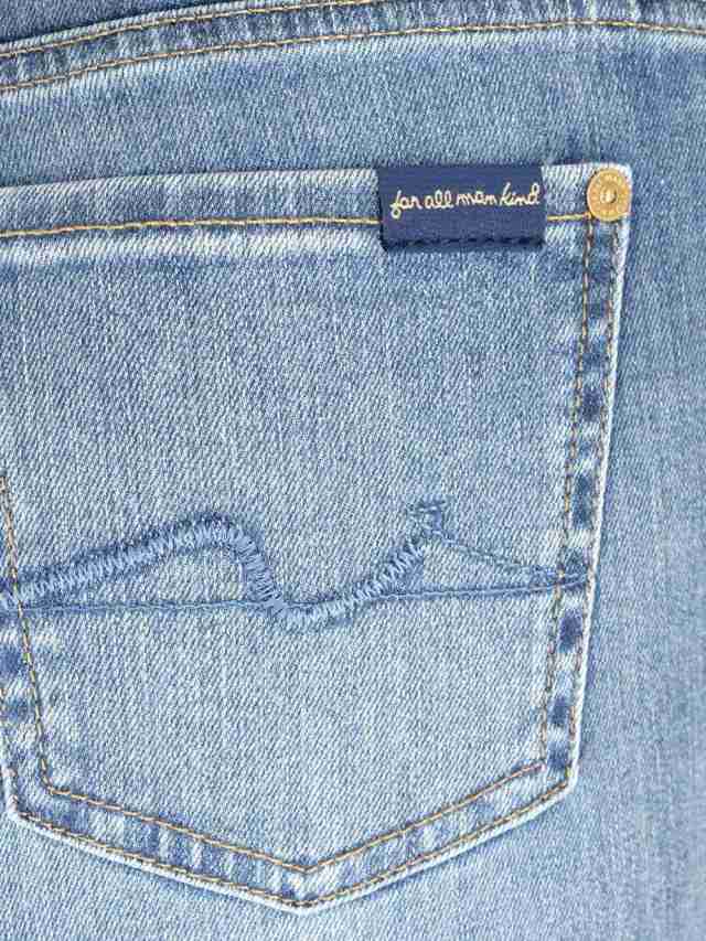 7 FOR ALL MANKIND セブンフォーオールマンカインド ブルー Light blue デニム レディース 秋冬2023  JSWD44A0TLLIGHT BLUE 【関税・送料｜au PAY マーケット