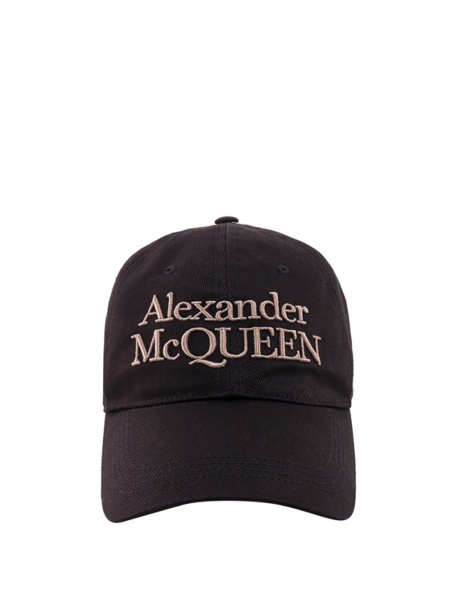 ALEXANDER MCQUEEN アレキサンダー マックイーン BLACK 帽子 メンズ 春