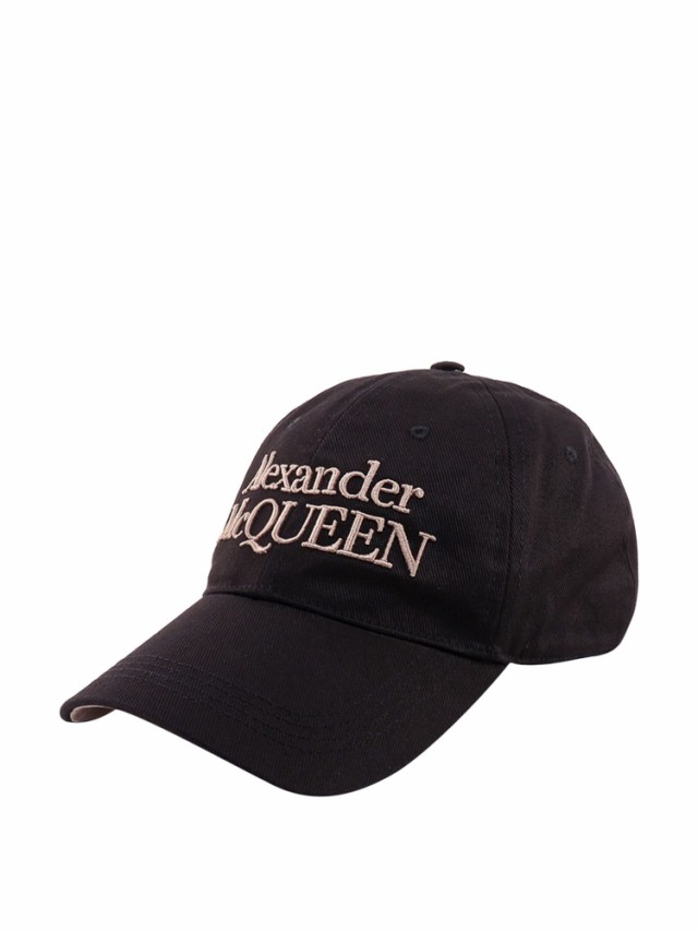 ALEXANDER MCQUEEN アレキサンダー マックイーン BLACK 帽子 メンズ 春