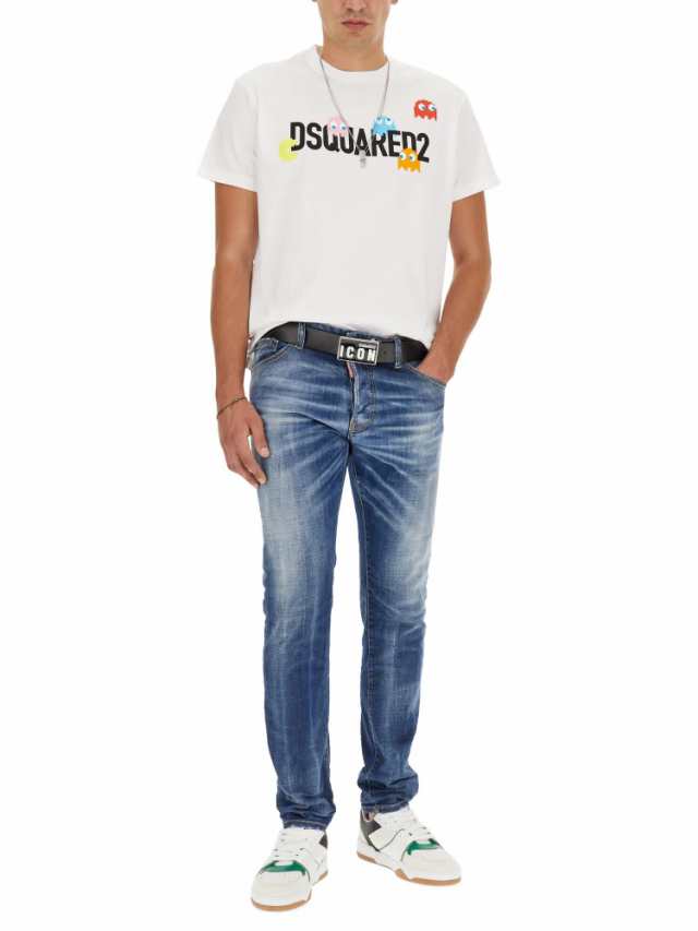 DSQUARED2 ディースクエアード BIANCO Tシャツ メンズ 秋冬2023