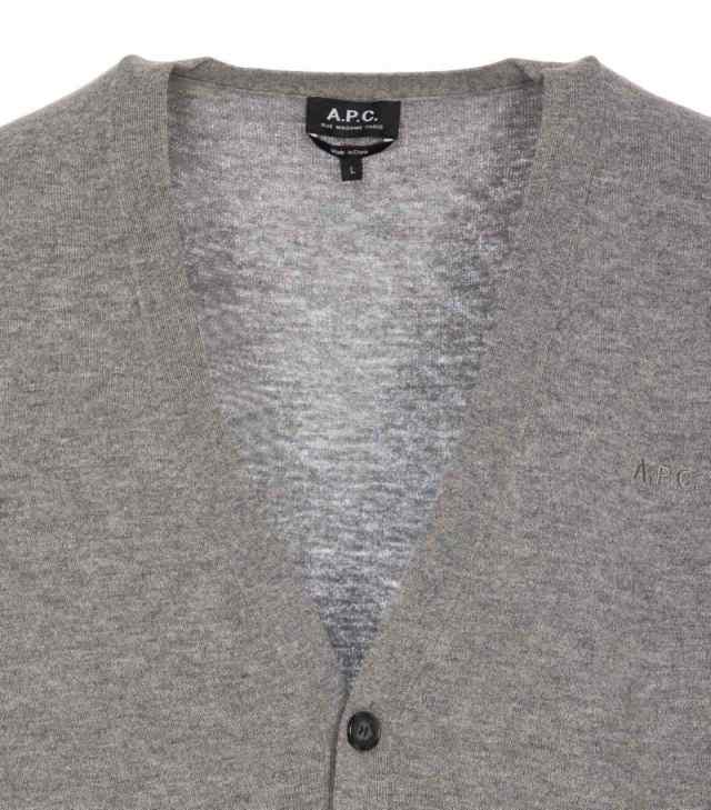 A.P.C. アーペーセー Grey ニットウェア メンズ 秋冬2023 WVBBY H22236 PLA 【関税・送料無料】【ラッピング無料】  ia｜au PAY マーケット