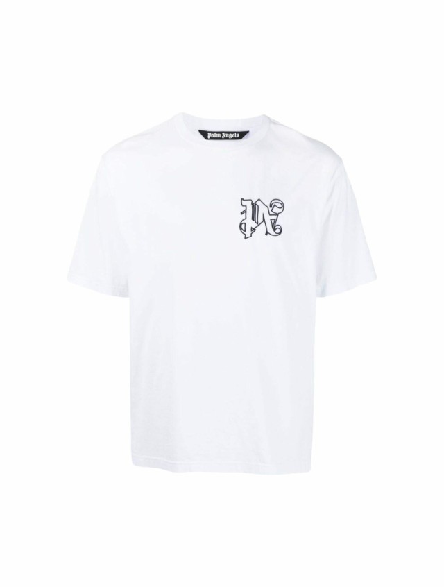 PALM ANGELS パーム エンジェルス Bianco Tシャツ メンズ 秋冬2023