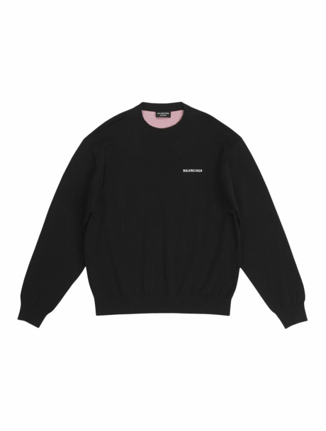 BALENCIAGA バレンシアガ ブラック Black ニットウェア メンズ 秋冬