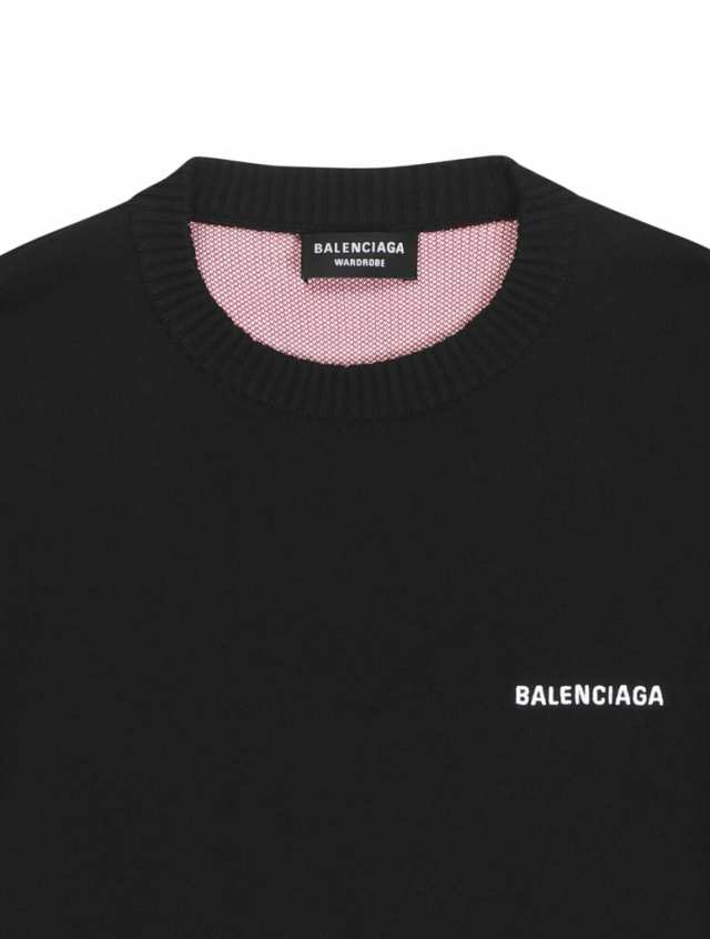 BALENCIAGA バレンシアガ ブラック Black ニットウェア メンズ 秋冬