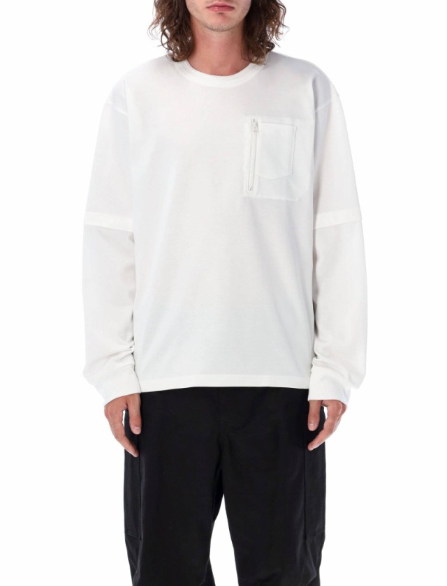 SACAI サカイ WHITE Tシャツ メンズ 秋冬2023 2303182MC101 【関税