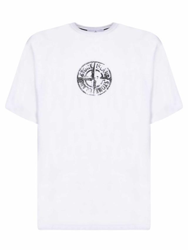 STONE ISLAND ストーン アイランド ホワイト White Tシャツ メンズ 秋冬2023 79152RC83 V0001  【関税・送料無料】【ラッピング無料】 ia｜au PAY マーケット