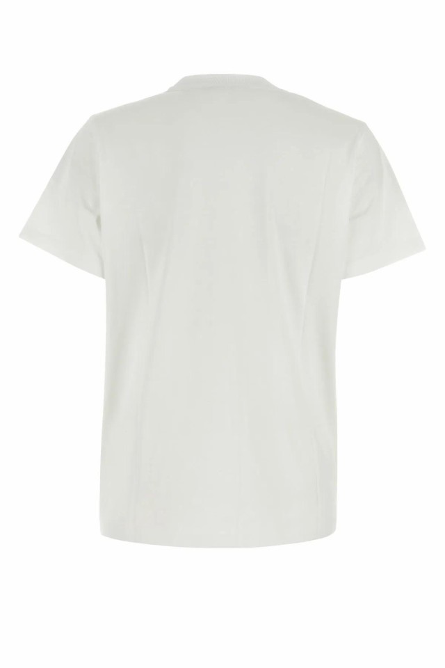 GANNI ガニー ホワイト WHITE Tシャツ レディース 秋冬2023 T3668 151 【関税・送料無料】【ラッピング無料】 ia｜au  PAY マーケット